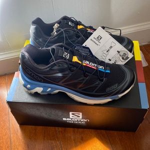 NWT Salomon XT-6 Clear - Black/Riviera/Nimbus Cloud